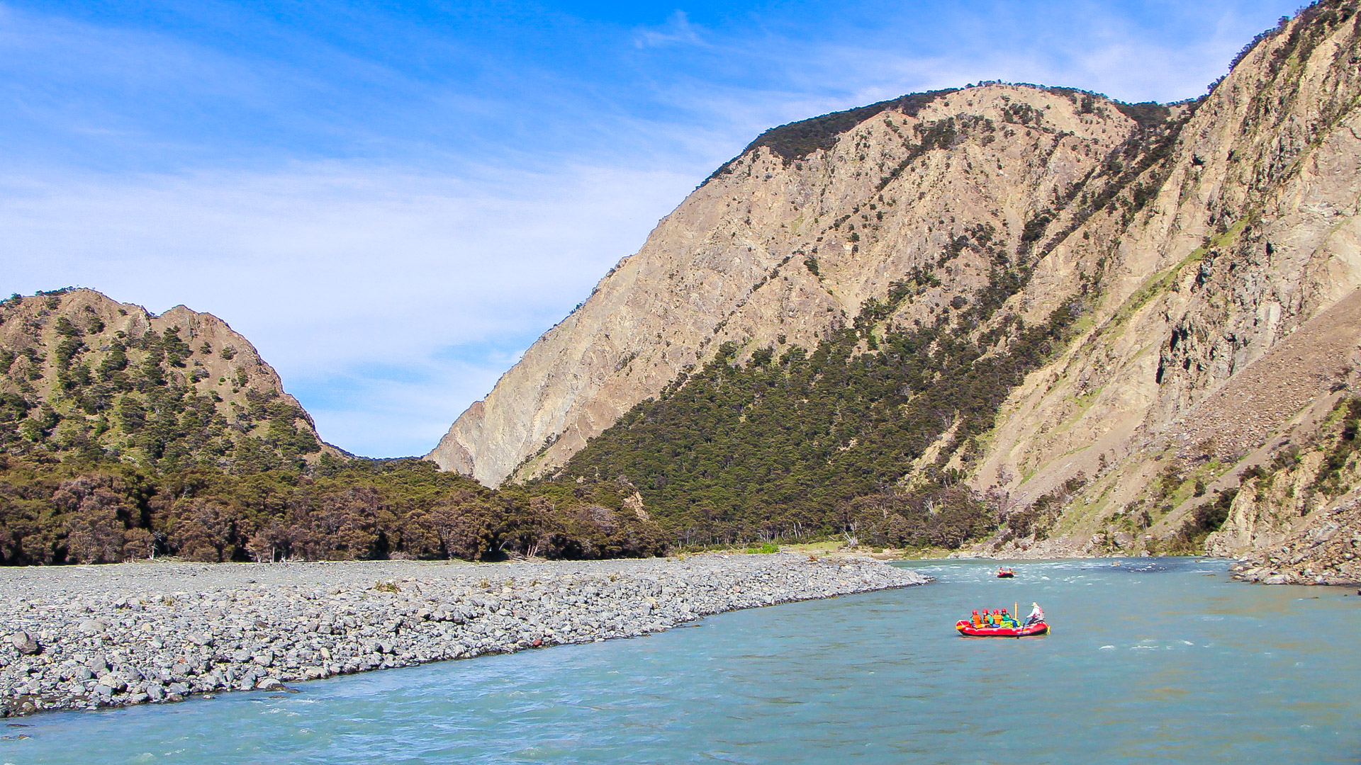 Rafting the Waiau-Toa / Clarence River
